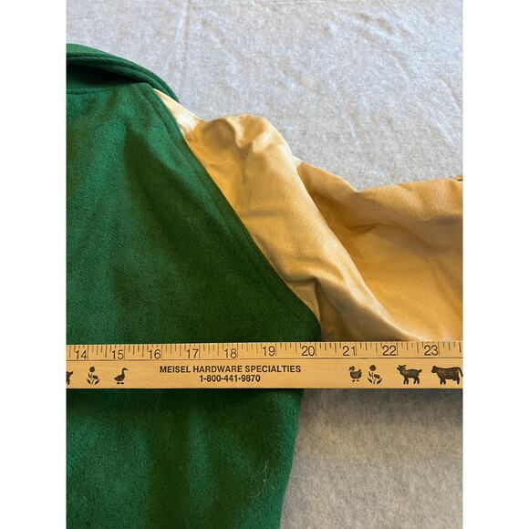 Award Jacket by Kaye Bros Varsity Jacket Men's Medium Green Wool Vintage Read - Picture 10 of 11